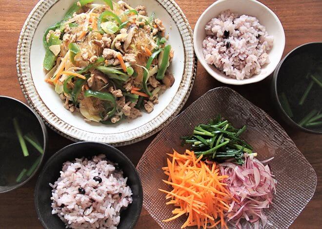 パルシステムの料理キットで簡単な夕食